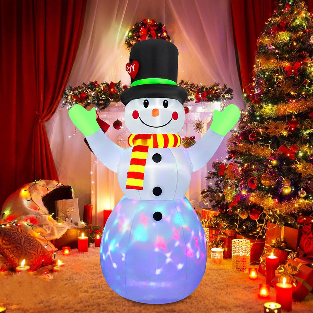 Inflatable Lighted Snowman (8.85 inches) - Lotte-Nora Luxe