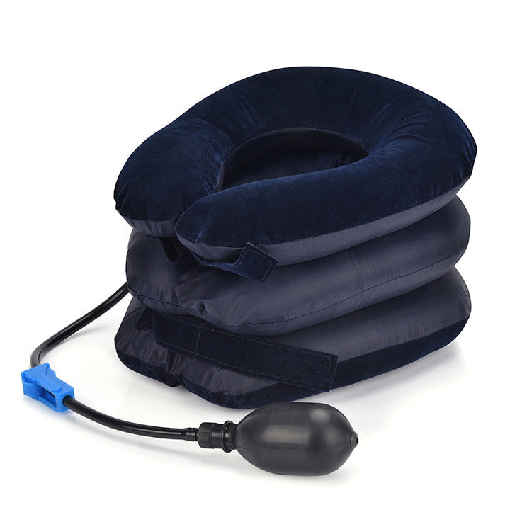 Inflatable Neck Stretcher - NeckLift-Blue-Nora Luxe