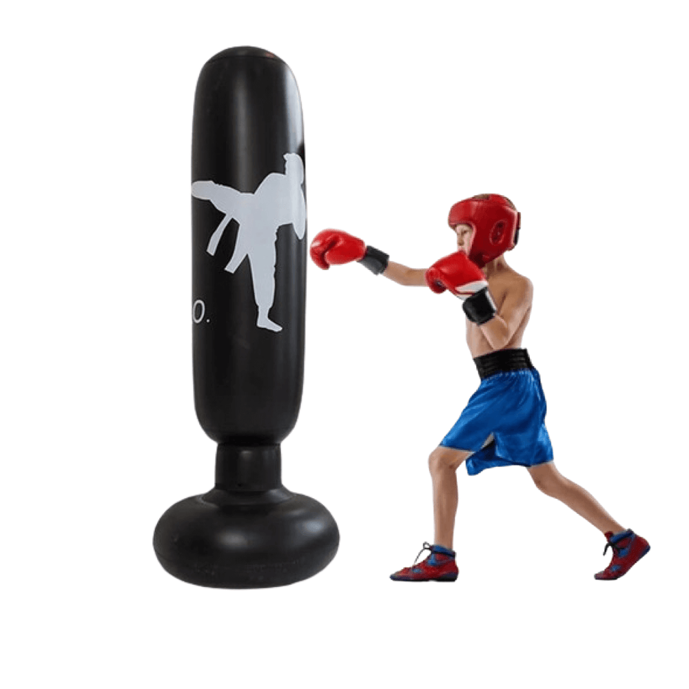 Inflatable Punch Bag - ImpactPro Punch Tower-Black-Nora Luxe
