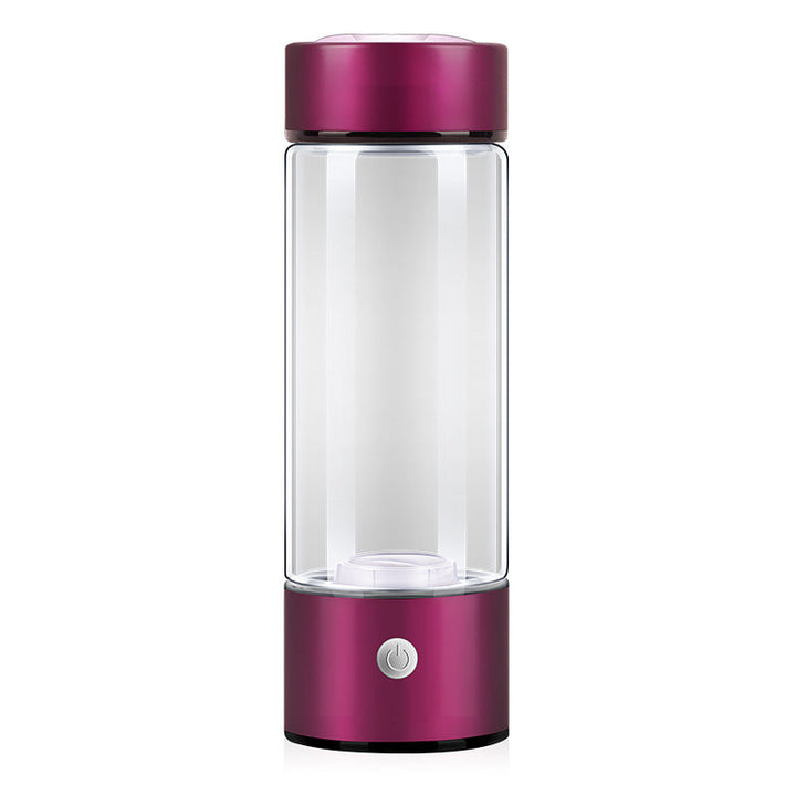 Innovative Hydrogen Water Bottle - HydroPro Generator-Dark Pink-Nora Luxe