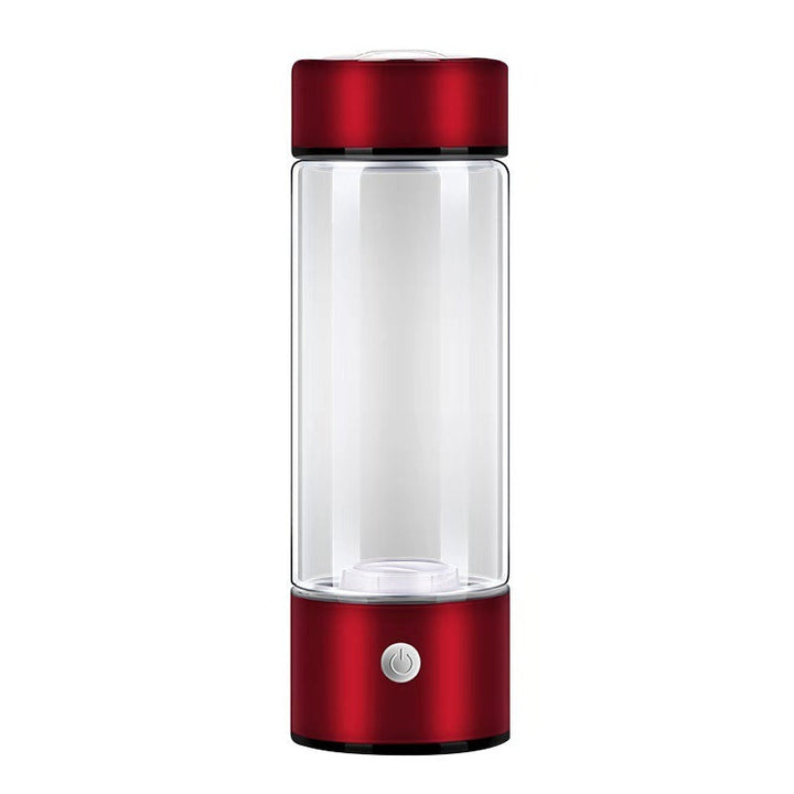 Innovative Hydrogen Water Bottle - HydroPro Generator-Red-Nora Luxe