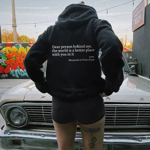 Inspiring Casual Hoodie - Alex-Black-S-Nora Luxe