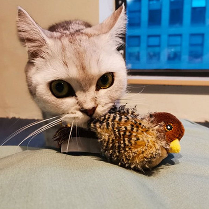 Interactive Cat Toy - ChirpBird-Little Bird-Nora Luxe