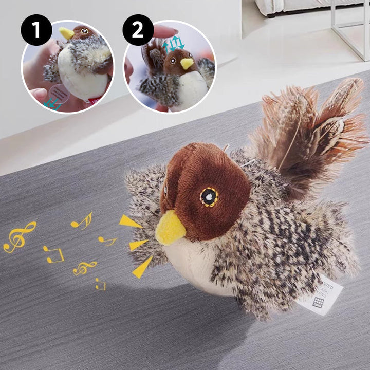 Interactive Cat Toy - ChirpBird-Little Bird-Nora Luxe
