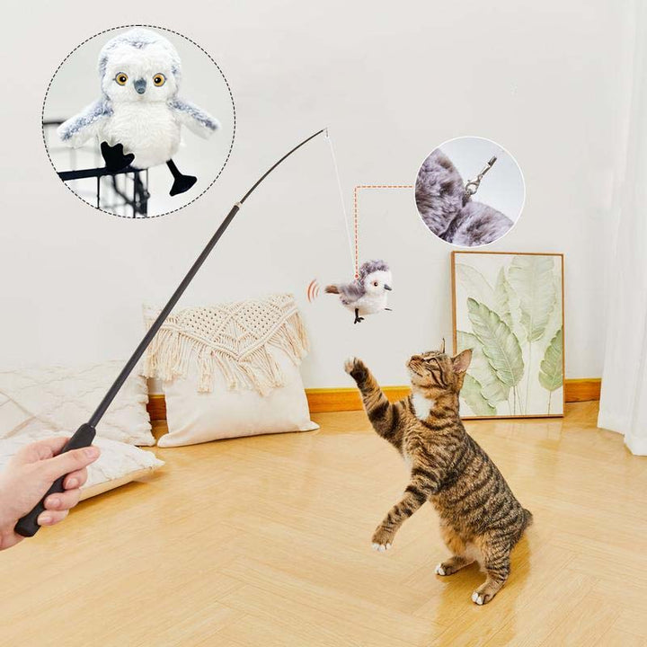 Interactive Cat Toy - ChirpBird-Little Bird-Nora Luxe