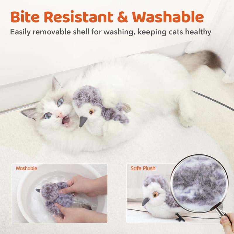 Interactive Cat Toy - ChirpBird-Little Bird-Nora Luxe
