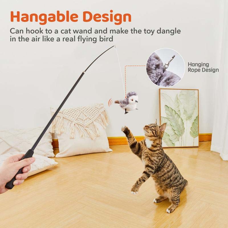 Interactive Cat Toy - ChirpBird-Little Bird-Nora Luxe