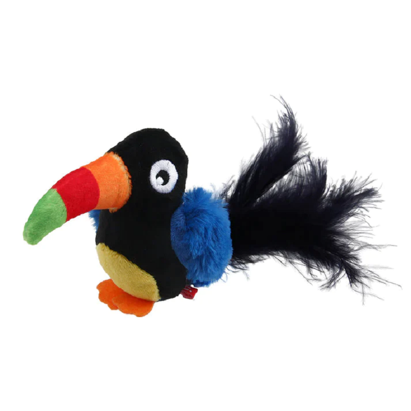 Interactive Cat Toy - ChirpBird-Toucan-Nora Luxe