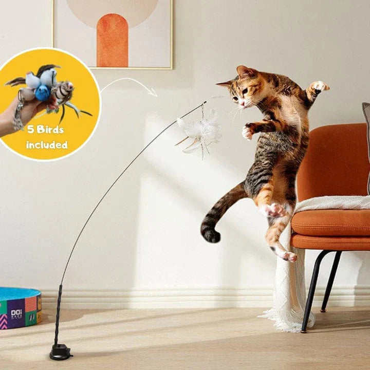 Interactive Cat Toy - FlutterFriend-Nora Luxe