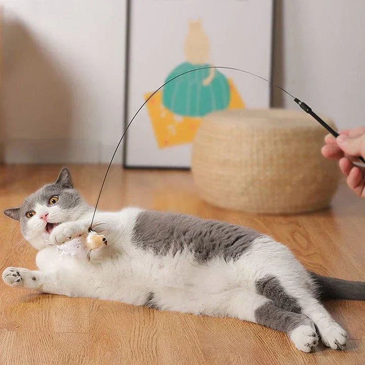 Interactive Cat Toy - FlutterFriend-Nora Luxe