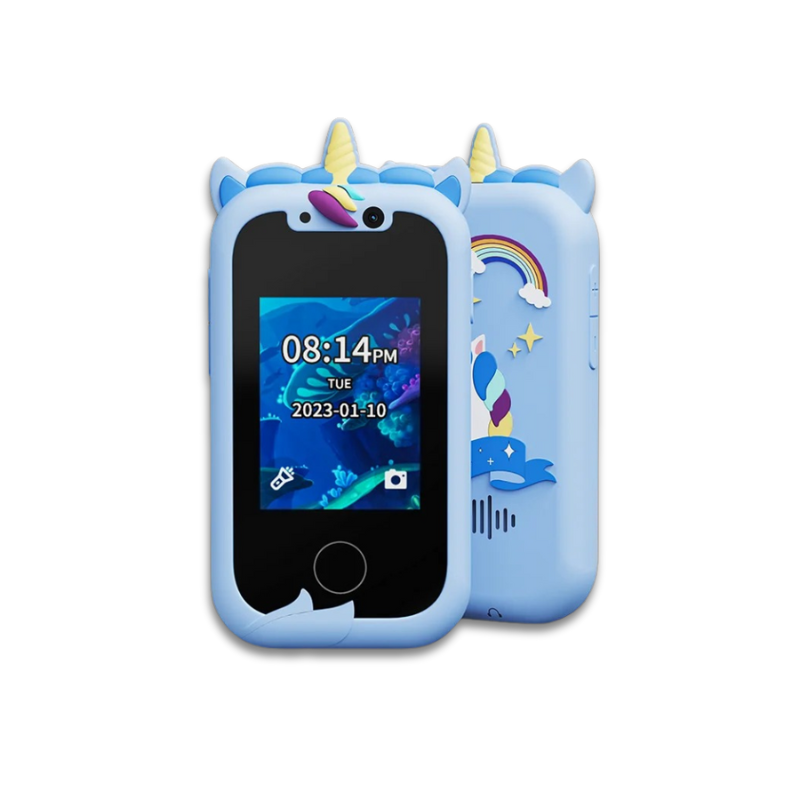 Interactive Child Line - PlayPhone-Blue-Nora Luxe