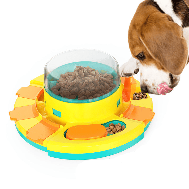 Interactive Dog Feeding Toy - PlayFeed-Blue-Nora Luxe