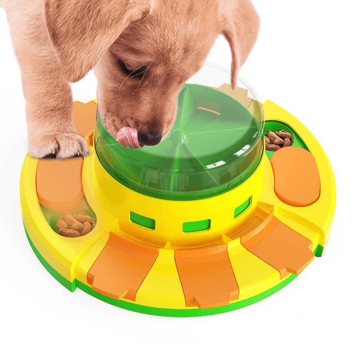 Interactive Dog Feeding Toy - PlayFeed-Green-Nora Luxe