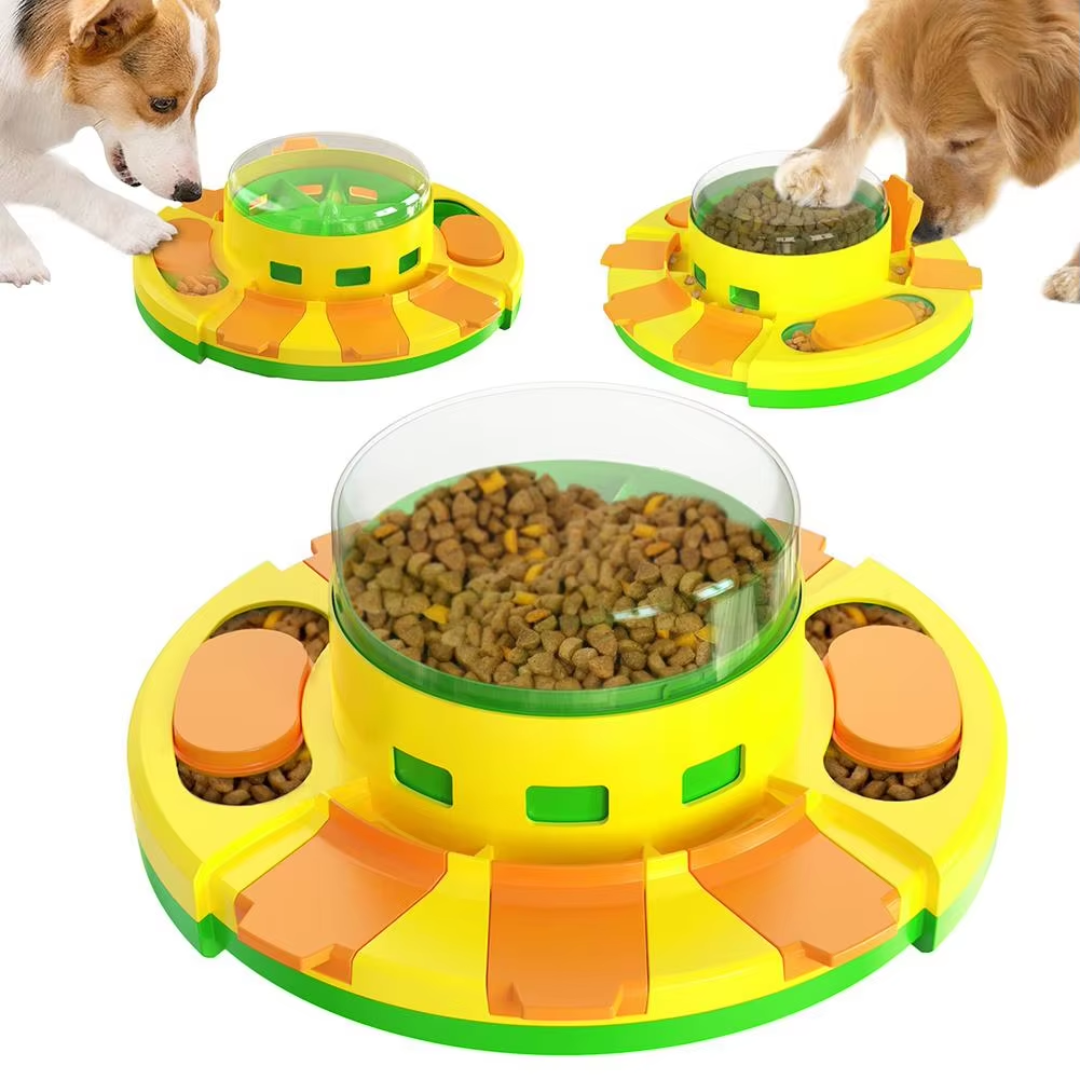 Interactive Dog Puzzle Feeder – Stimulate & Reward-Blue-Nora Luxe