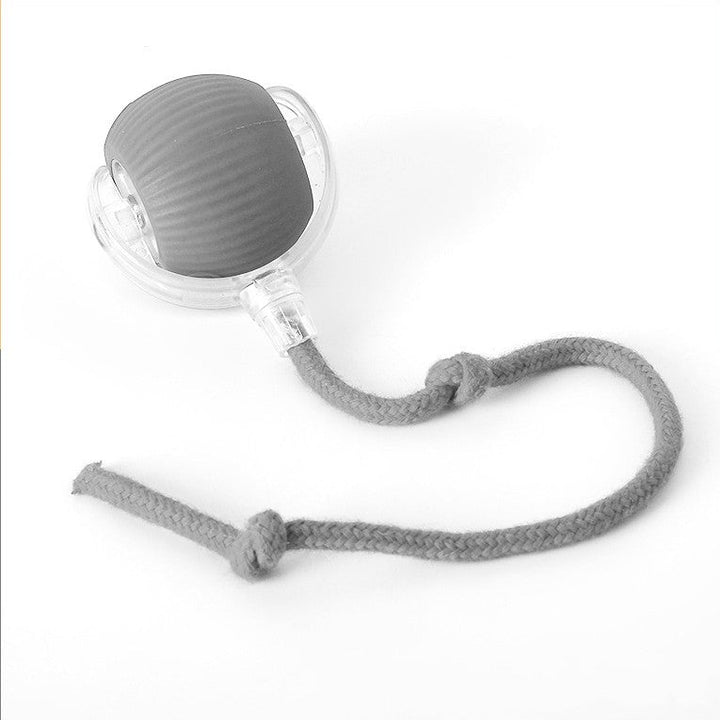 Interactive Hunter Ball for Cats - PouncePal-Gray-Nora Luxe