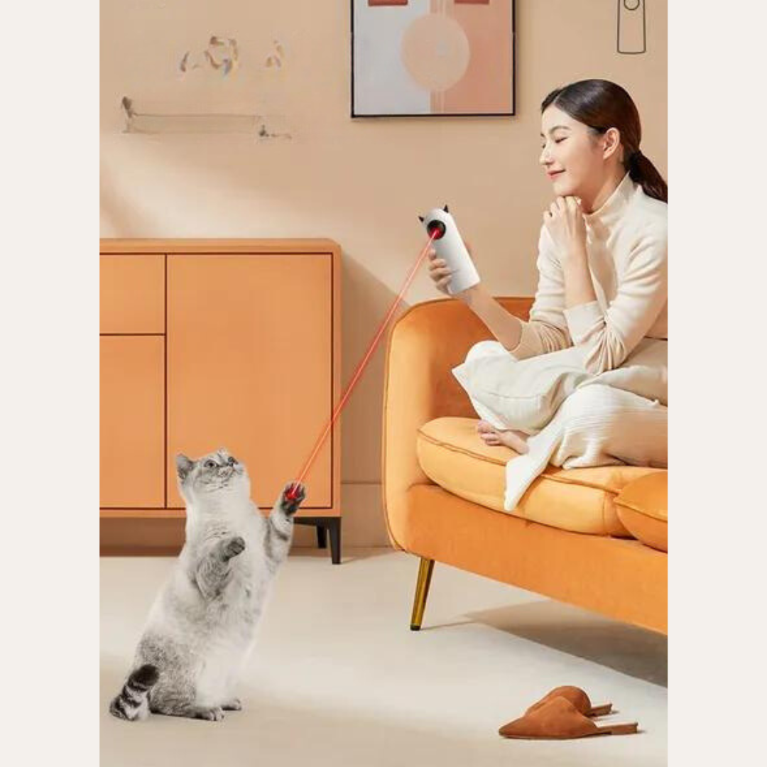 Interactive Laser Cat Toy - LaserPaw-Nora Luxe