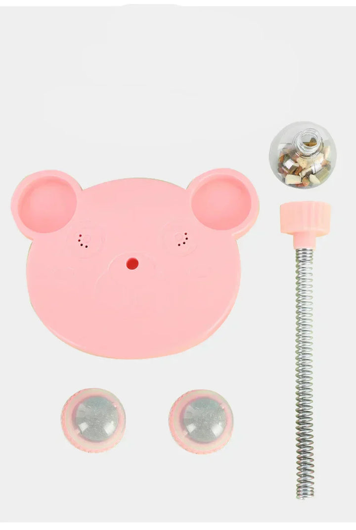 Interactive Pet Toy with Treat Dispense – TreatTumble-Pink-Nora Luxe