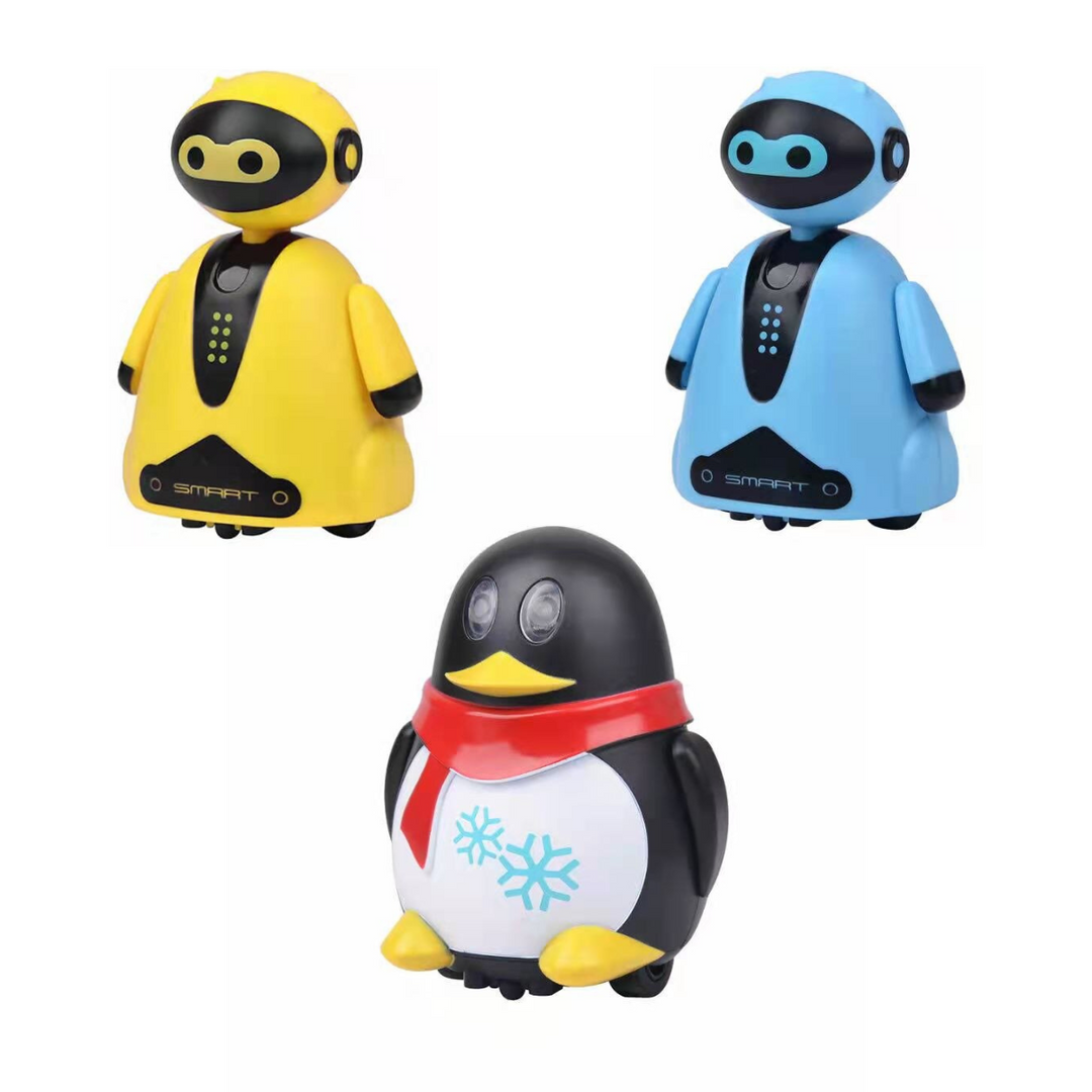 Interactive Robot for Creative Play - CreatoBot-Black penguin-Nora Luxe