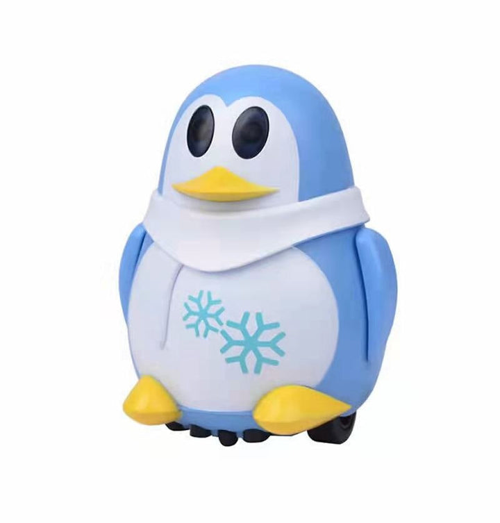 Interactive Robot for Creative Play - CreatoBot-Blue penguin-Nora Luxe