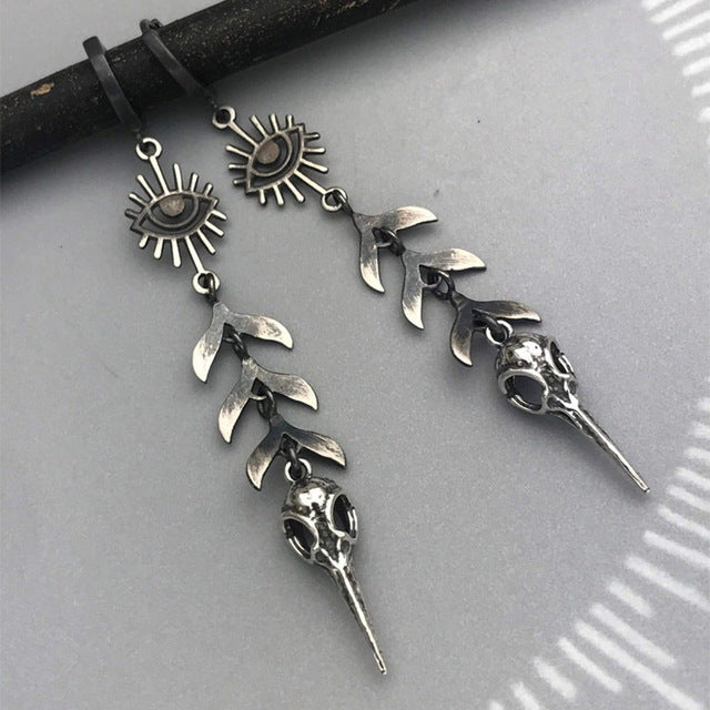 Irregular Shaped Earrings | Unique Fashion Jewellery-Kunoichi Ninja-Nora Luxe