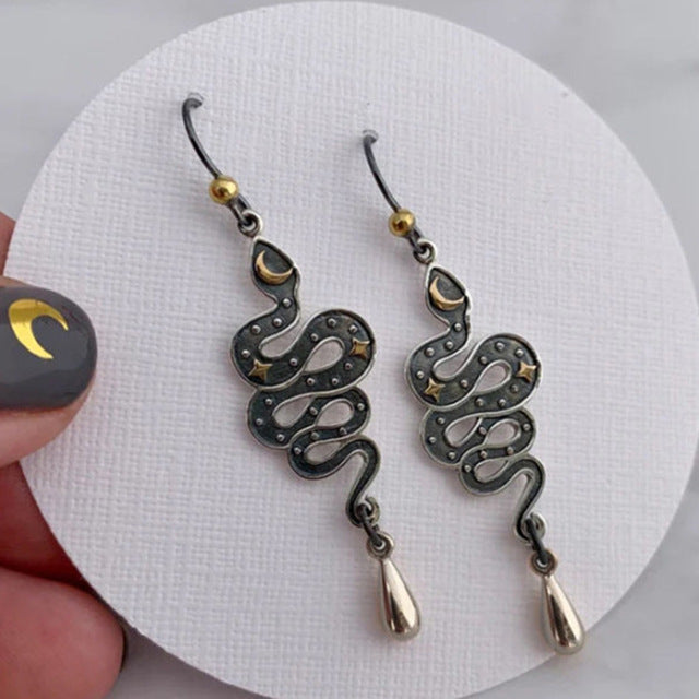 Irregular Shaped Earrings | Unique Fashion Jewellery-Kunoichi Ninja-Nora Luxe