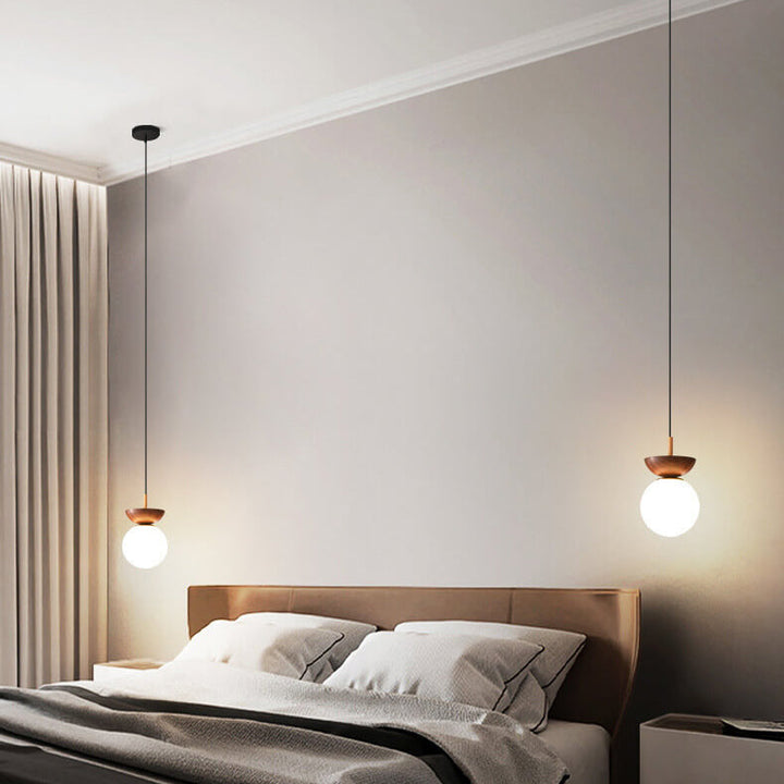 Japanese Style LED Ceiling Lamp – Renji-Warm light-Recessed light-Wood-The Livary