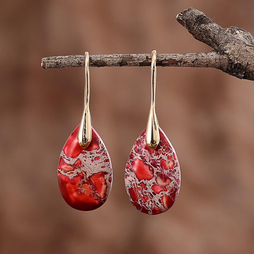 Jasper Dream Earrings - Nyssa-Silver-Nora Luxe