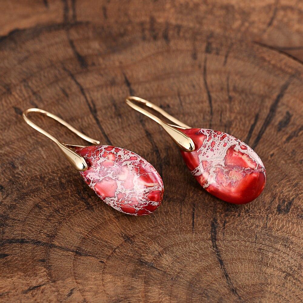Jasper Dream Earrings - Nyssa-Silver-Nora Luxe