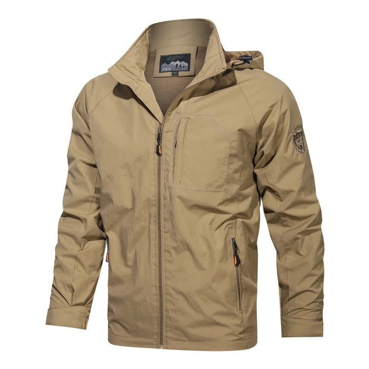 Jasper - Men's Summer Jacket-Brown-M-Nora Luxe