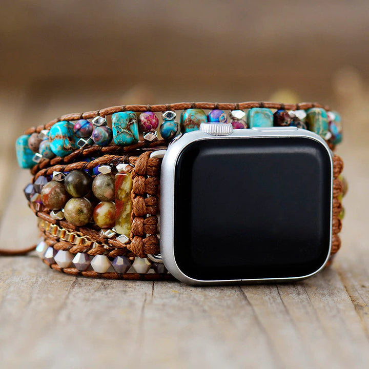 Jasper & Onyx Bohemian Apple Watch Band - Lyra-Small approx. 19.69 inches + adjustable closure-1.65 - 1.77 inches Apple Watch-Nora Luxe