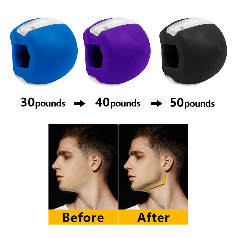 Jaw trainer - JawSculpt-Blue-Nora Luxe