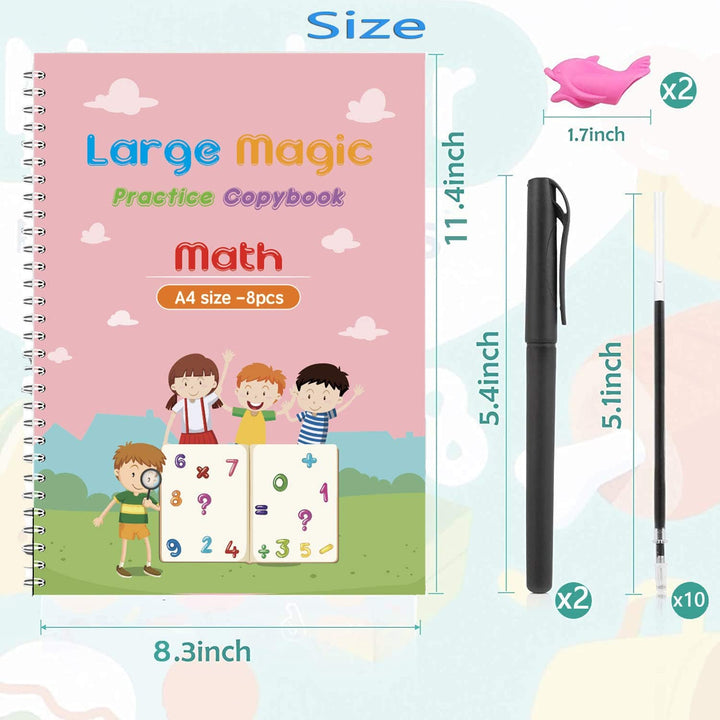 Kids' Notebook - Creative Scribbles-Set of 4-Nora Luxe