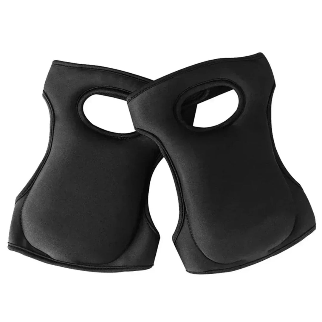 Knee pads for Gardening - GardenGuard-Black-Nora Luxe