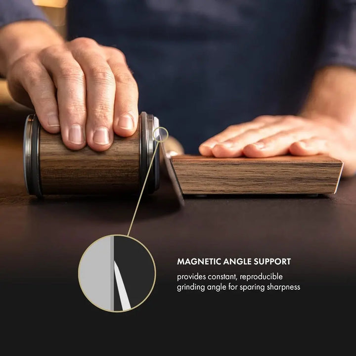 Knife Sharpener Set with Industrial Diamond Coating - RollSharp-Nora Luxe