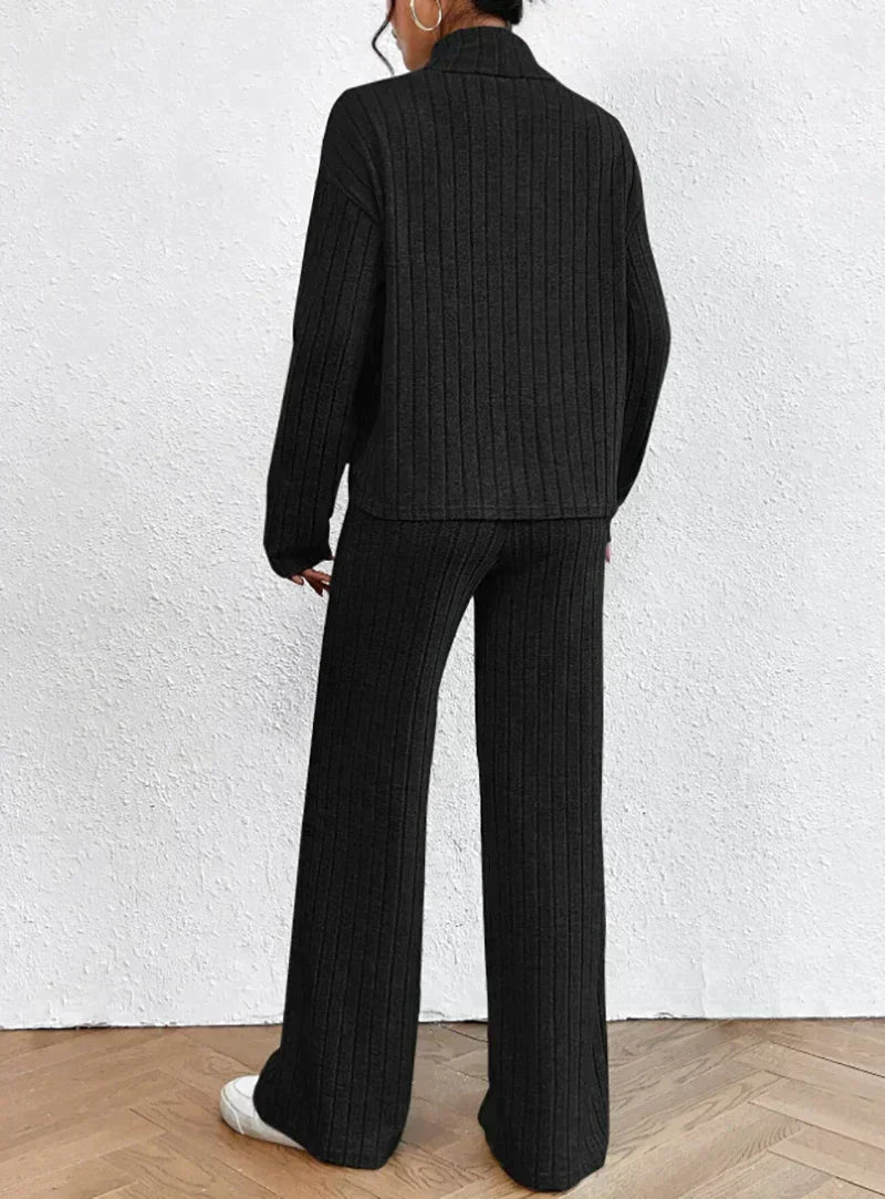 Knitted Outfit for Women - Emma-Pink-S-Nora Luxe