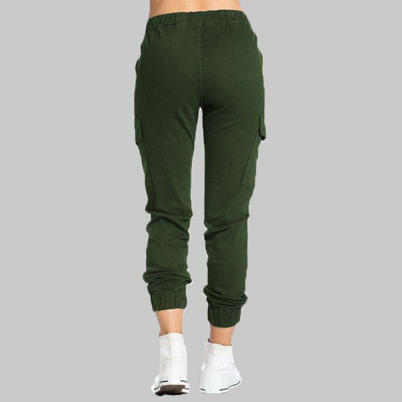 Ladies Cargo Trousers - Nova-Black-XS-Nora Luxe