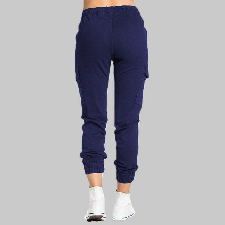 Ladies Cargo Trousers - Nova-Black-XS-Nora Luxe