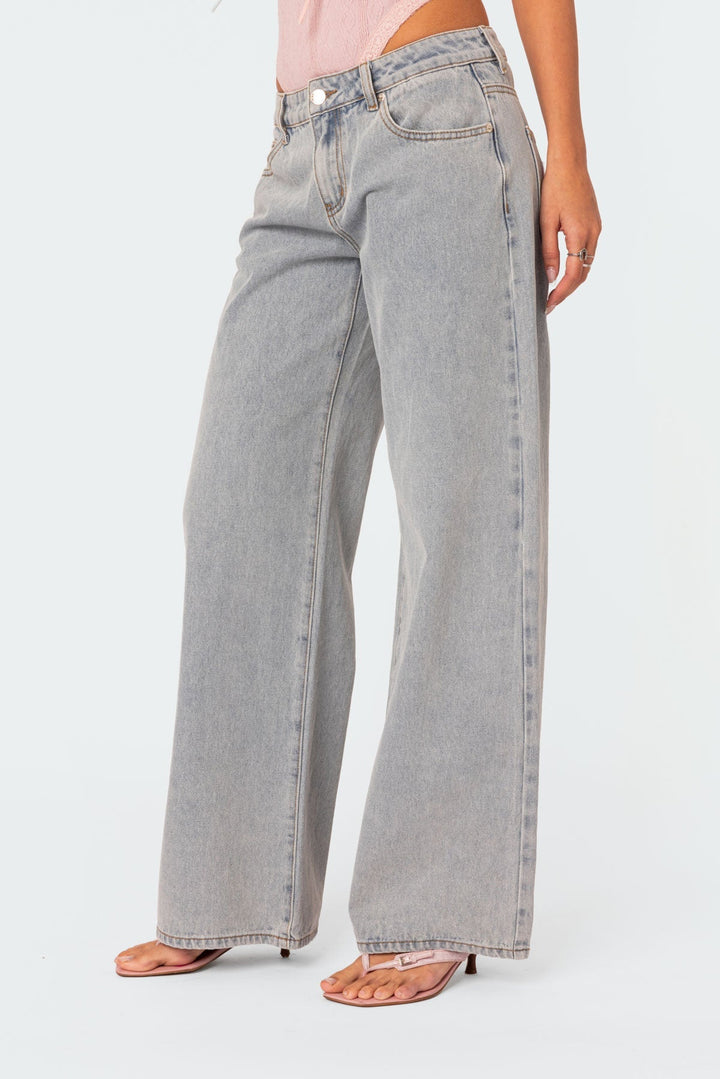 Ladies' Denim Trousers with Relaxed Fit - Skylar-S-Nora Luxe