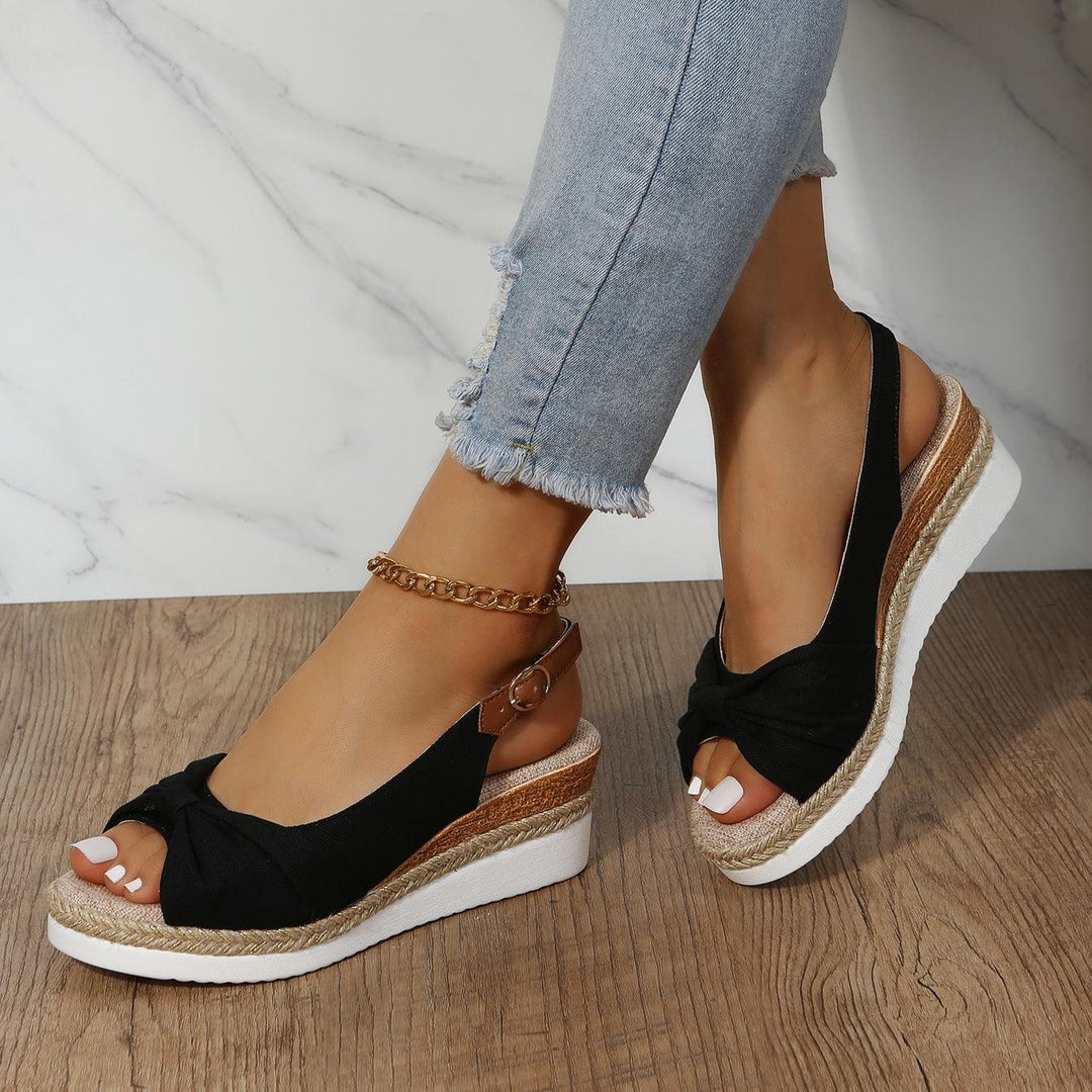Ladies High Heel Sandals - ComfiLift-Beige-2.5-Nora Luxe
