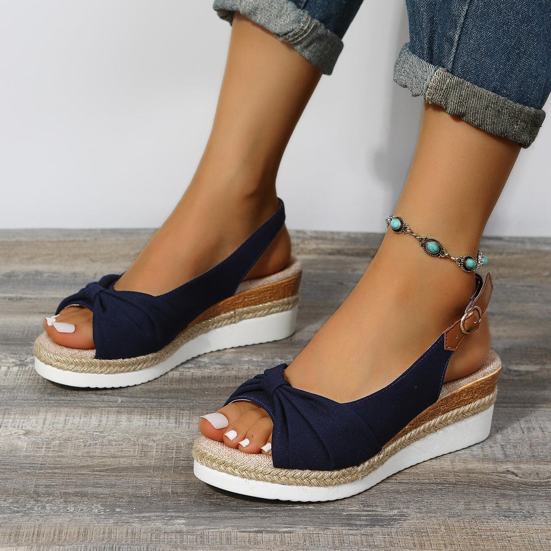 Ladies High Heel Sandals - ComfiLift-Beige-2.5-Nora Luxe