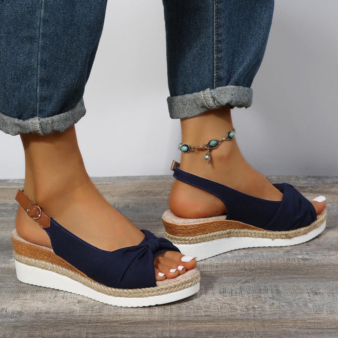 Ladies High Heel Sandals - ComfiLift-Beige-2.5-Nora Luxe