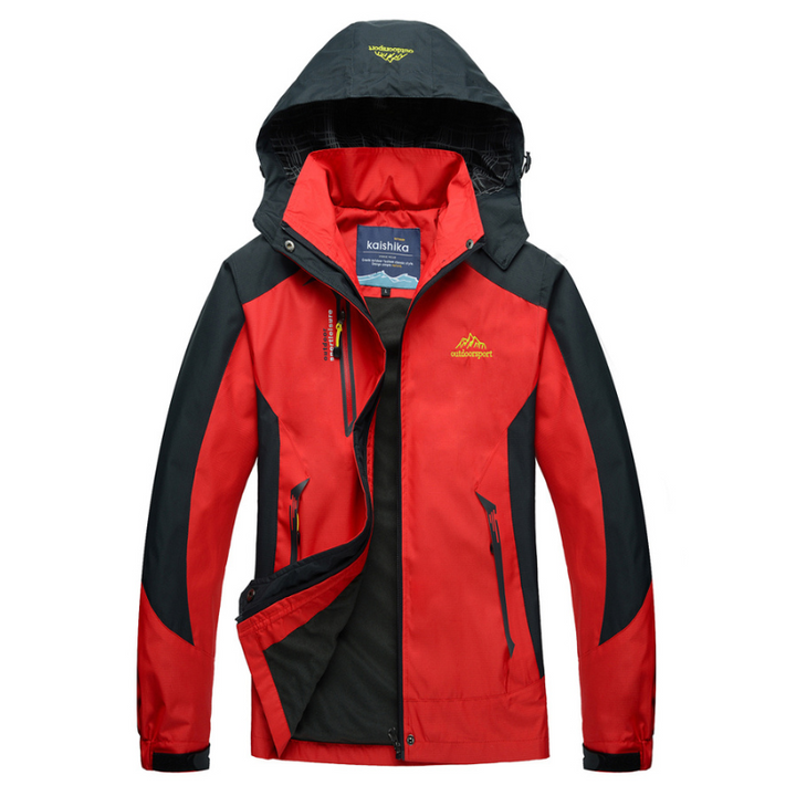Ladies' Outdoor Walking Jacket - Nadia-Red-S-Nora Luxe