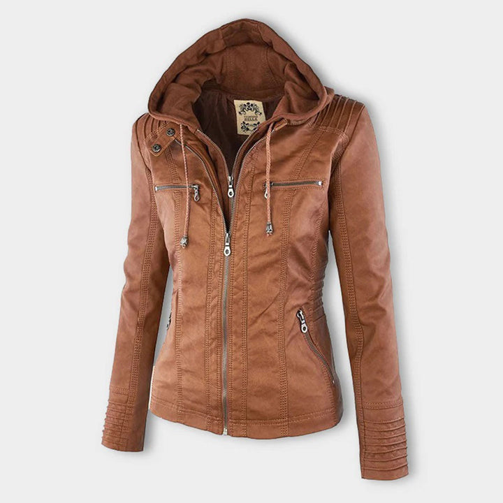 Ladies' Summer Jacket - Amara-Khaki-S-Nora Luxe
