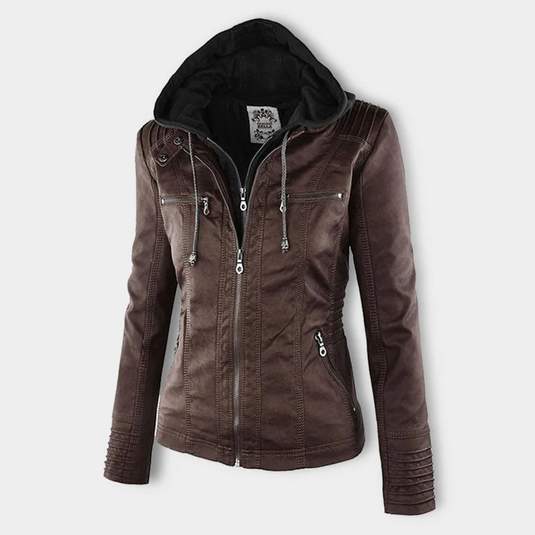 Ladies' Summer Jacket - Amara-Khaki-S-Nora Luxe