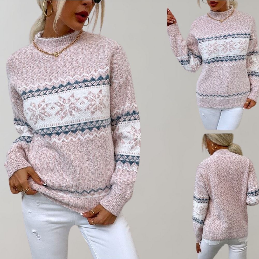 Ladies' sweater - Elara-Blue-XS-Nora Luxe