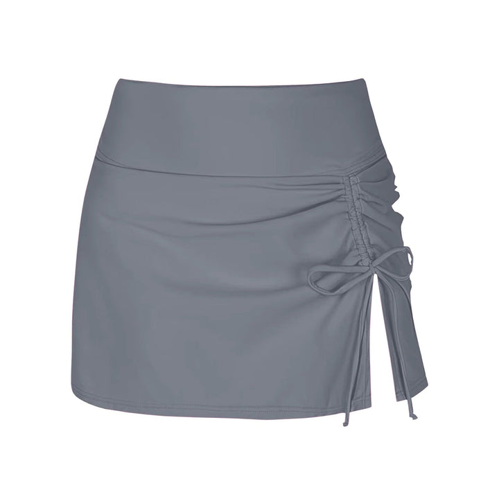 Ladies' swim shorts with side slit – Liv-Black-XS-Nora Luxe
