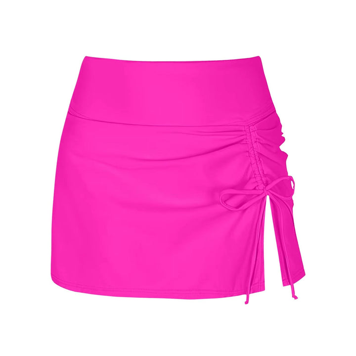 Ladies' swim shorts with side slit – Liv-Black-XS-Nora Luxe