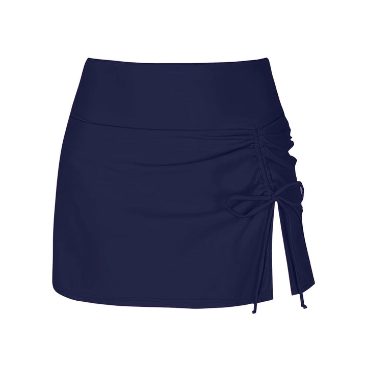 Ladies' swim shorts with side slit – Liv-Black-XS-Nora Luxe