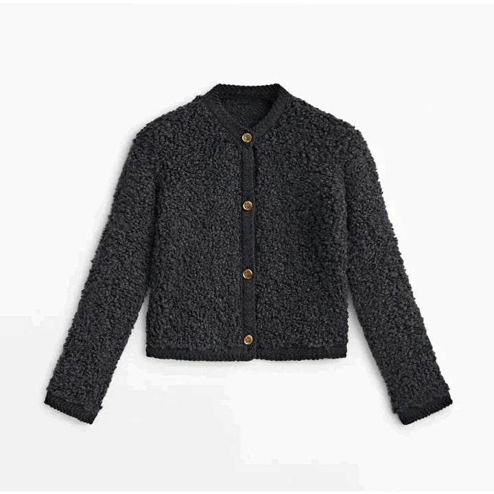 Ladies Teddy Vest - Aurora-Black-S-Nora Luxe