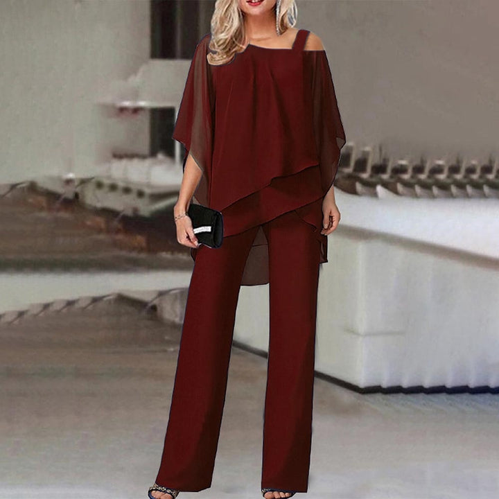 Ladies Two-Piece Set - Lupus-Black-S-Nora Luxe